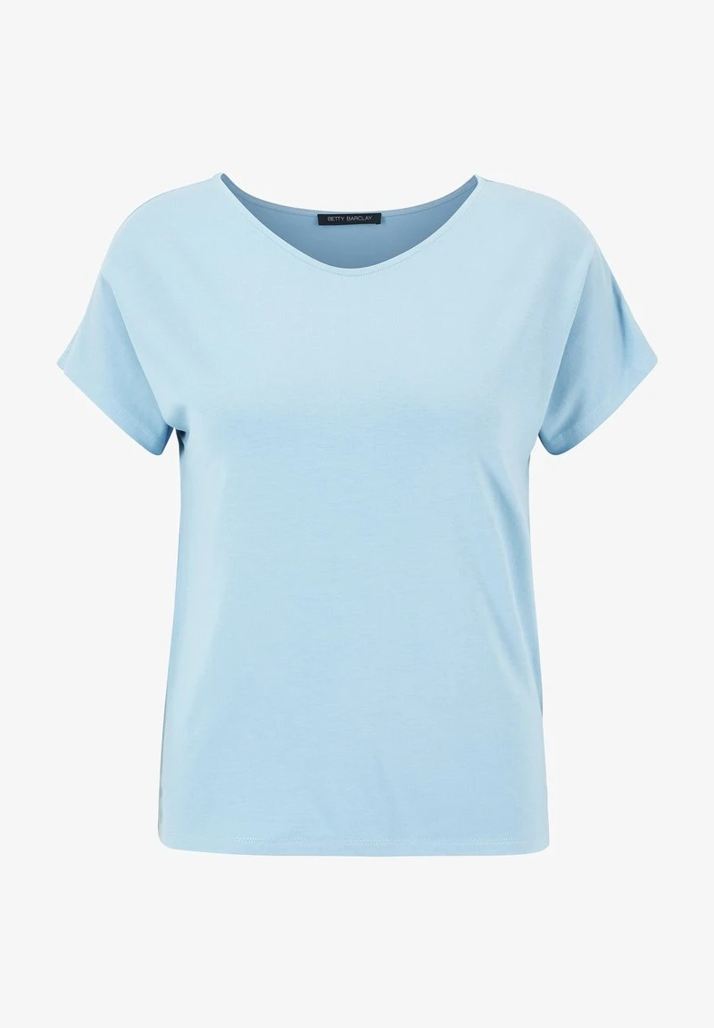 Betty Barclay MIT V-AUSSCHNITT - T-Shirt Basic - Dusk Blue 6 Betty Barclay MIT V-AUSSCHNITT - T-Shirt Basic - Dusk Blue – Bild 6
