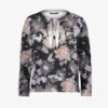Betty Barclay MIT BLUMENPRINT - Sweatshirt - Schwarz Grau