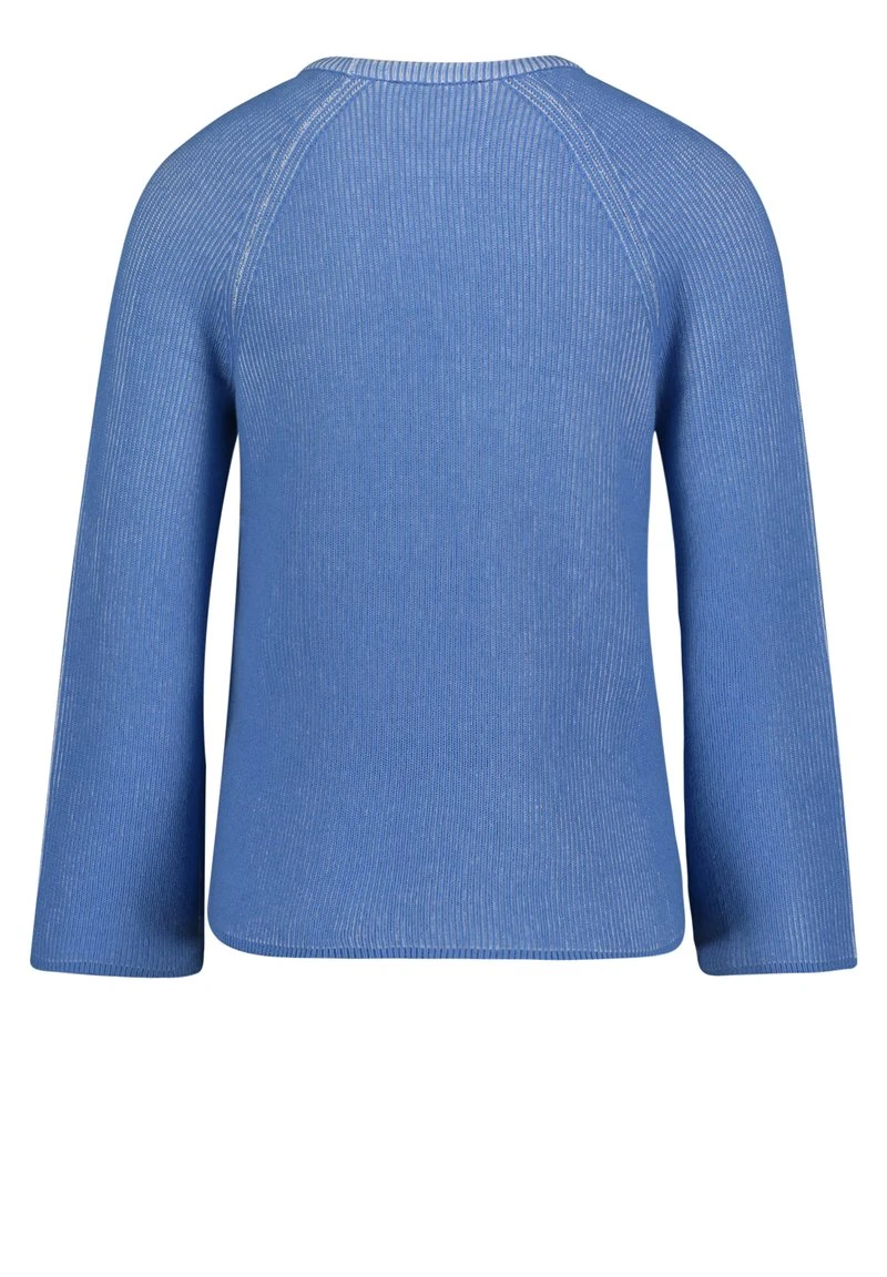 Betty Barclay MIT STRUKTUR - Strickpullover - Blue Cream 2 Betty Barclay MIT STRUKTUR - Strickpullover - Blue Cream – Bild 2
