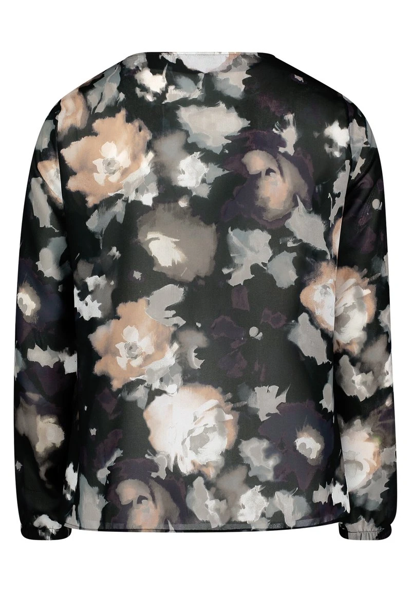 Betty Barclay MIT V-AUSSCHNITT - Bluse - Black Purple 4 Betty Barclay MIT V-AUSSCHNITT - Bluse - Black Purple – Bild 4