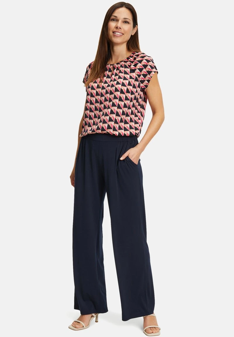 Betty Barclay MIT MUSTER - Bluse - Pink Dark Blue 2 Betty Barclay MIT MUSTER - Bluse - Pink Dark Blue – Bild 2