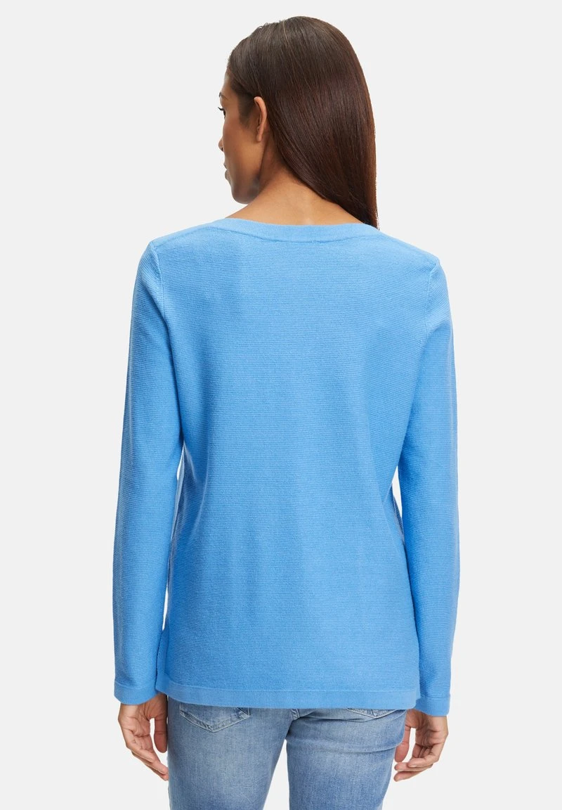 Betty Barclay Strickpullover - Blau 3 Betty Barclay Strickpullover - Blau – Bild 3
