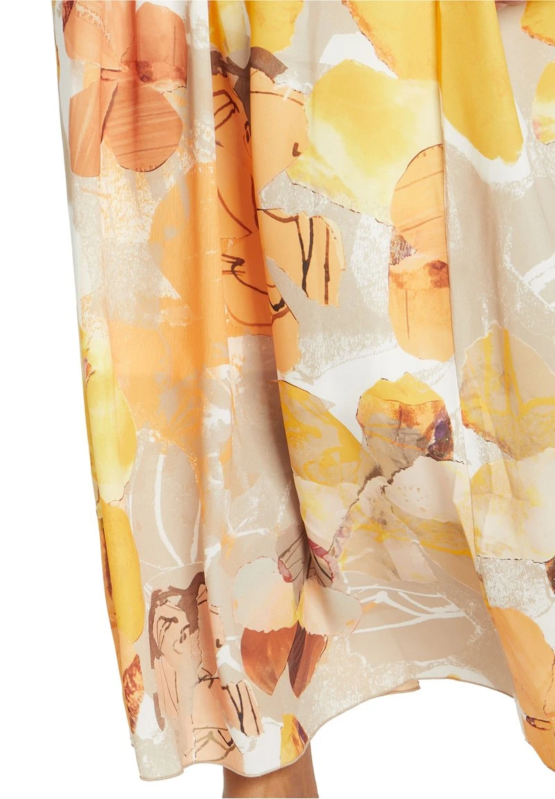 Betty Barclay Maxirock - Camel Orange 5 Betty Barclay Maxirock - Camel Orange – Bild 5