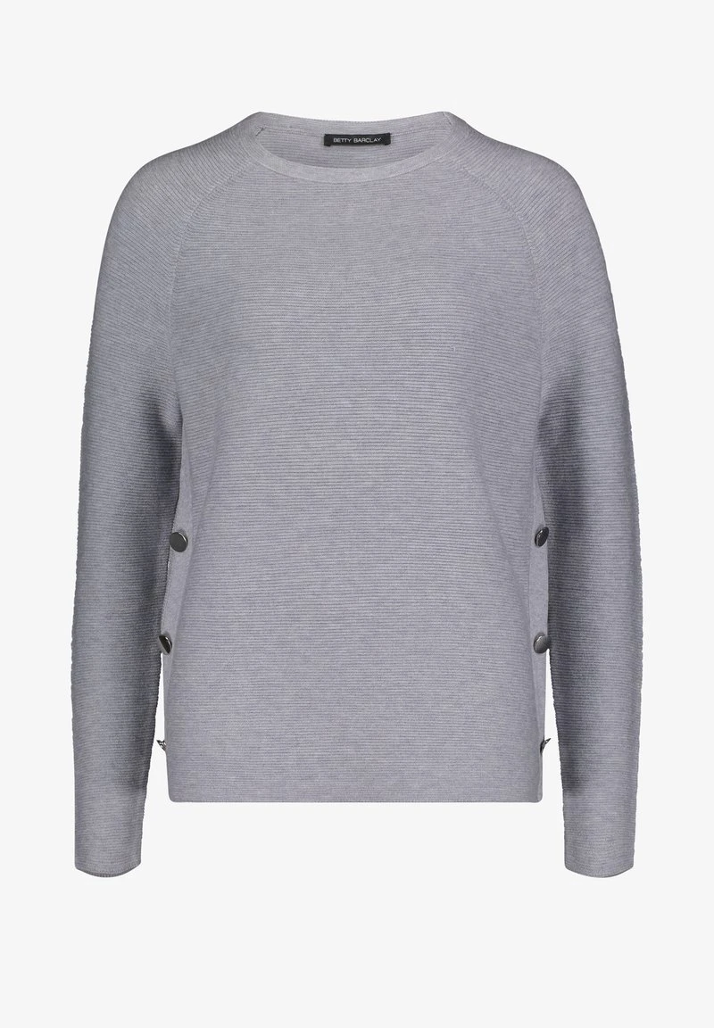 Betty Barclay MIT STRUKTUR - Strickpullover - Grey Melange 1 Betty Barclay MIT STRUKTUR - Strickpullover - Grey Melange