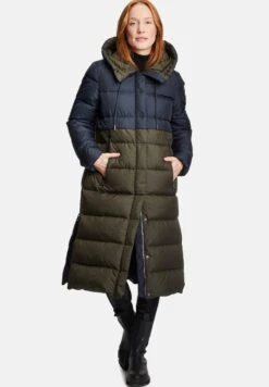 Betty Barclay Daunenmantel - Patch Dark Blue Khaki
