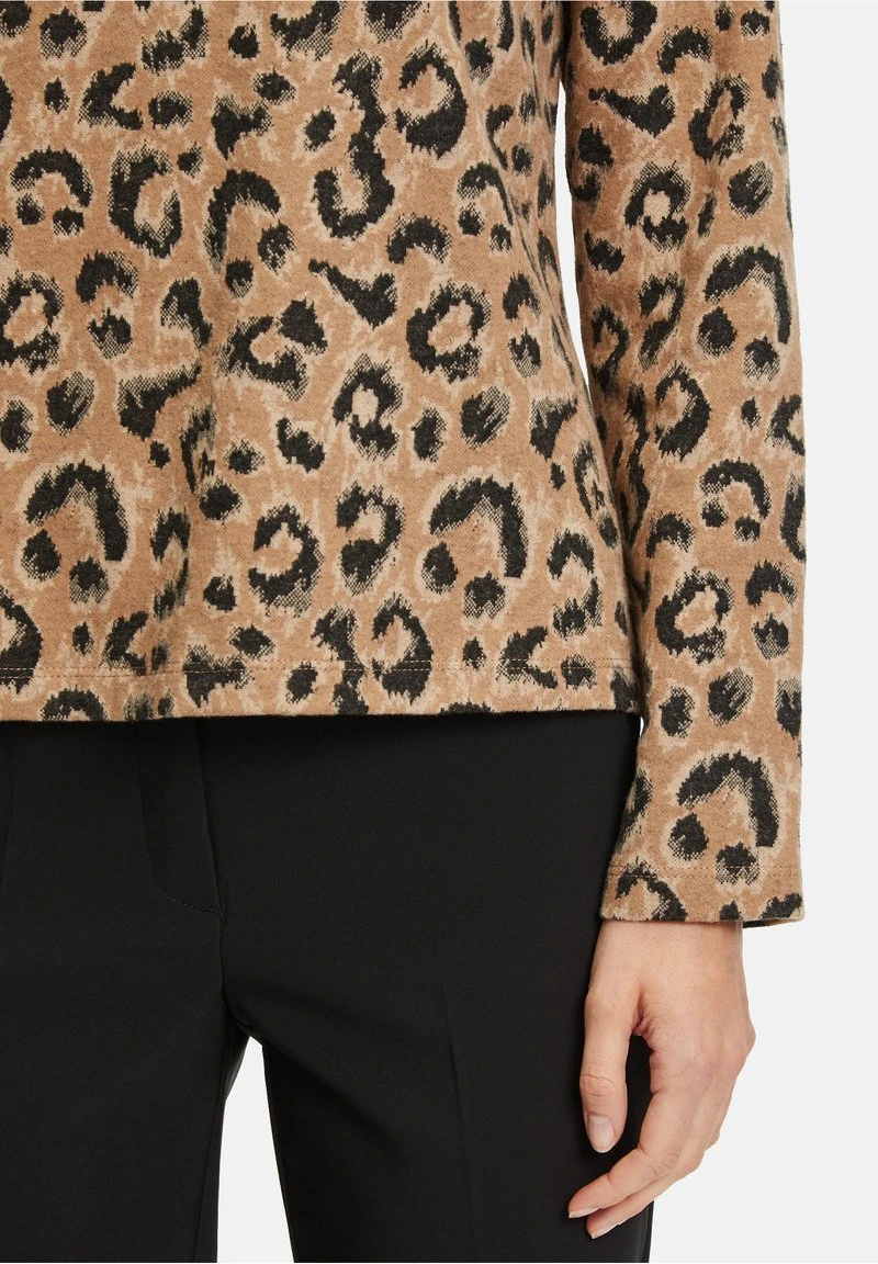 Betty Barclay MIT REISSVERSCHLUSS - Sweatshirt - Camel Black 5 Betty Barclay MIT REISSVERSCHLUSS - Sweatshirt - Camel Black – Bild 5